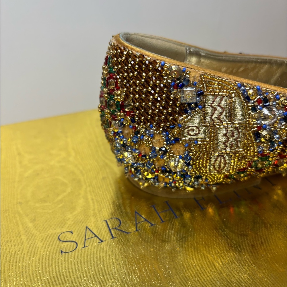 ****SOLD*** Sarah Flint The Woman in Gold Limited Edition Natalie Flats - Picture 10 of 16